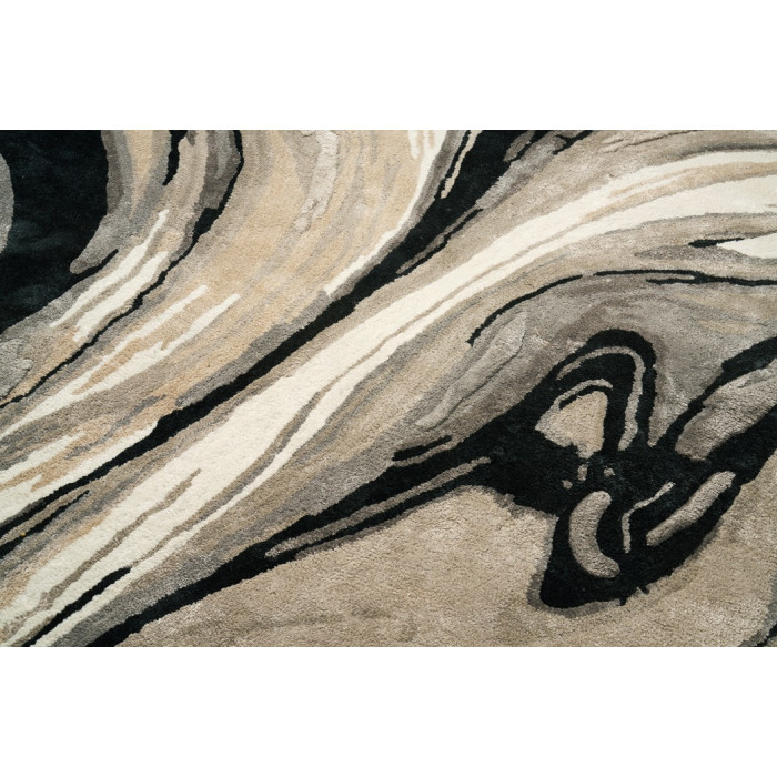 Alfombra BLUR BLACK (Colección Hecha a Mano)